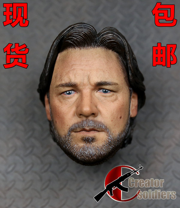 森哥 1:6 兵人 角鬥士 羅素克洛頭雕 現貨在類目 模玩/動漫/周邊/cos/桌遊, 手辦/扭蛋/人偶/BJD/兵人, 兵人專區中 - 來自Buy2taobao.com提供專業的淘寶代購服務