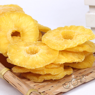  金冠 菠萝菠萝蜜 优质散装纯天然菠萝干菠萝圈 10.8元/250克