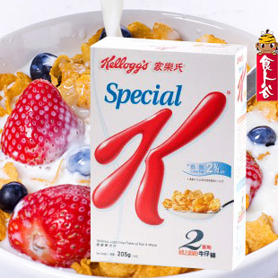  【进口狂欢惠】进口早餐麦片家乐氏香脆麦米片 饱腹低脂代餐 205g