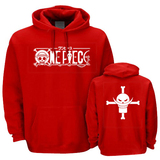 【英纵】火拳艾斯 海贼王卫衣One Piece 白胡子 套头帽衫 男 外套