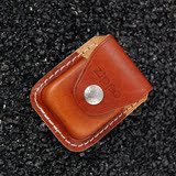 美国原装正品zippo皮套  棕色