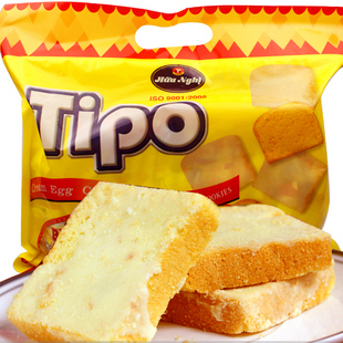 【淘宝人气美食】越南热销食品 TIPO白巧克力面包干(10小包100克)