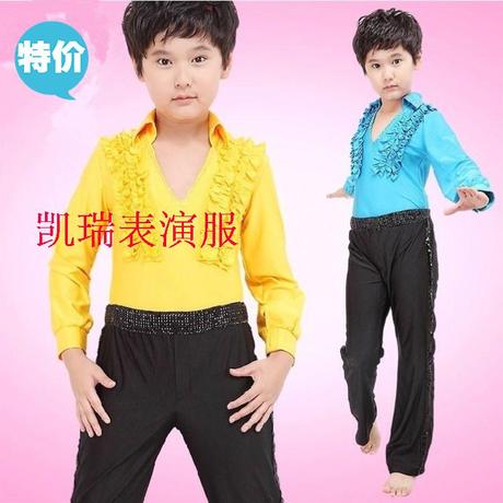 拉丁舞演出服儿童拉丁舞 六一舞蹈服装幼儿练