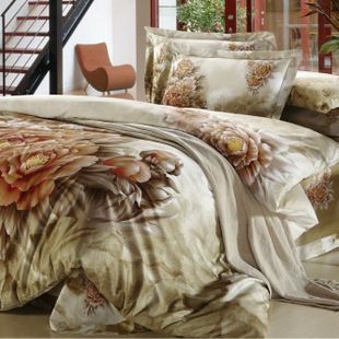 纯棉全活性四件套大版花型