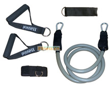 iFitness<span class=H>弹力绳</span>拉力绳组合5件套装NB6-15KG