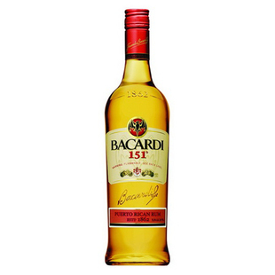  特价！【洋酒】 行货正品Bacardi 151 百加得151朗姆酒75.5%/75cl