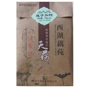  【杭州特产 西湖藕粉】天荷藕莼150g纸袋装（莲子加钙）