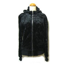 Hysteric Glamour限定<span class=H>黑色</span>女<span class=H>卫衣</span>绒衣
