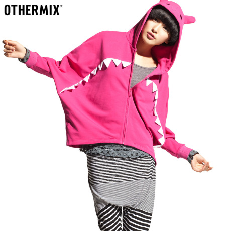 价七格格OTHERMIX 休闲<em>连帽卫衣外套女装</em>20