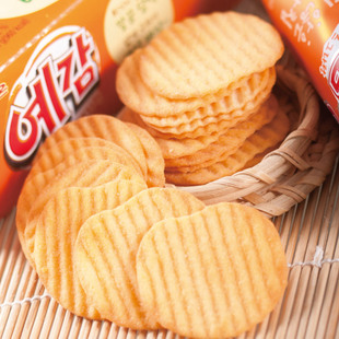  韩国进口 好丽友奶酪碳烤薯片土豆片 200g 非油炸膨化食品