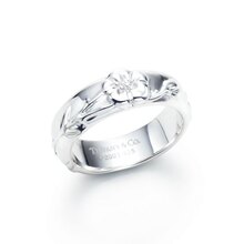 TIFFANY esterlina anillos de la joyería de plata genuina Sra. Ciruela Corea mujeres modelos de timbre personalizados de joyería de plata anillos