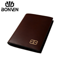 BONVEN/邦纹 牛皮 男 新款 多卡位 真皮钱包 钱夹