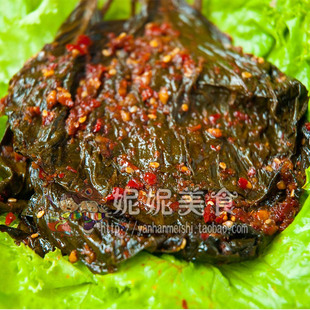  【韩国泡菜】 延边朝鲜族泡菜 香辣苏子叶泡菜 紫苏叶咸菜 250g