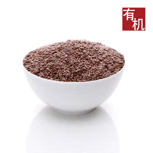  实谷园 有机亚麻籽300g 月子补品 有机杂粮 营养食