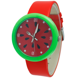  包邮正品水果忍者糖果色果冻表韩国时尚石英表女表时装表学生手表