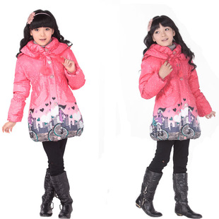 红精灵之星专柜正品反季<em>儿童羽绒服女童清仓</em>