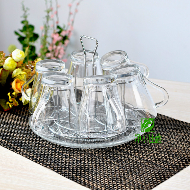 transparent Heat Handle Glass Water cup Colorless Smooth Water cup Package teacup Juice Cup suitin the Tableware , Cup/Cups/Kettle , Glass category - from Buy2taobao.com to provide professional Taobao agent buy service