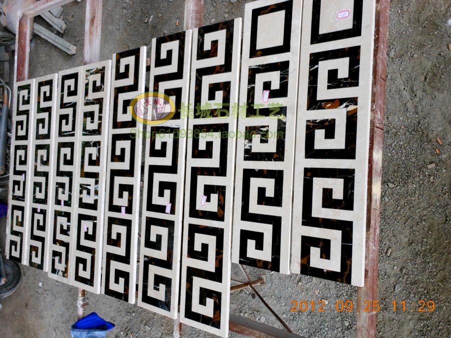 大理石歐中式別墅客廳玄關電梯過道走廊水刀拼花背景牆波打地腳線在類目 基礎建材, 天然大理石, 大理石製品中 - 來自Buy2taobao.com提供專業的淘寶代購服務