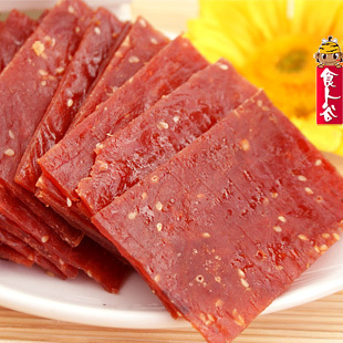  买2袋包邮 零食起义蜜汁猪肉脯250g 靖江特产精制猪肉干