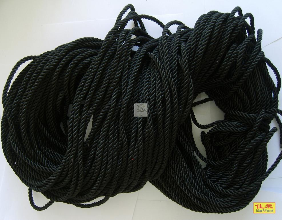 5mm黑色丙纶绳,PP三股扭绳|msdalam kategori rumah Fabrik, Langsir dan aksesori langsir, aksesori aksesori, tirai kain Aksesori - dari Buy2taobao.com untuk memberikan perkhidmatan ejen Taobao profesional membeli