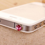 2687 Korea iphone4 rhinestone diamond dust plug ipad2 headsets plug cellphone headsets plug