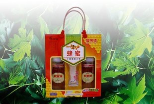  正品 蜂蜜礼盒 福赐德 蜂产品 600g/瓶 每盒2瓶 送礼佳品