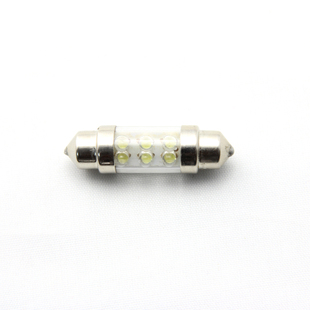 台湾 晶元芯片 LED车灯 36mm双尖6DIP 阅读灯牌照灯适用所有车型