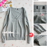 爆！外贸 原单 Vero <span class=H>moda</span> 2010 新款 女装 热卖长袖针织开衫 浅灰