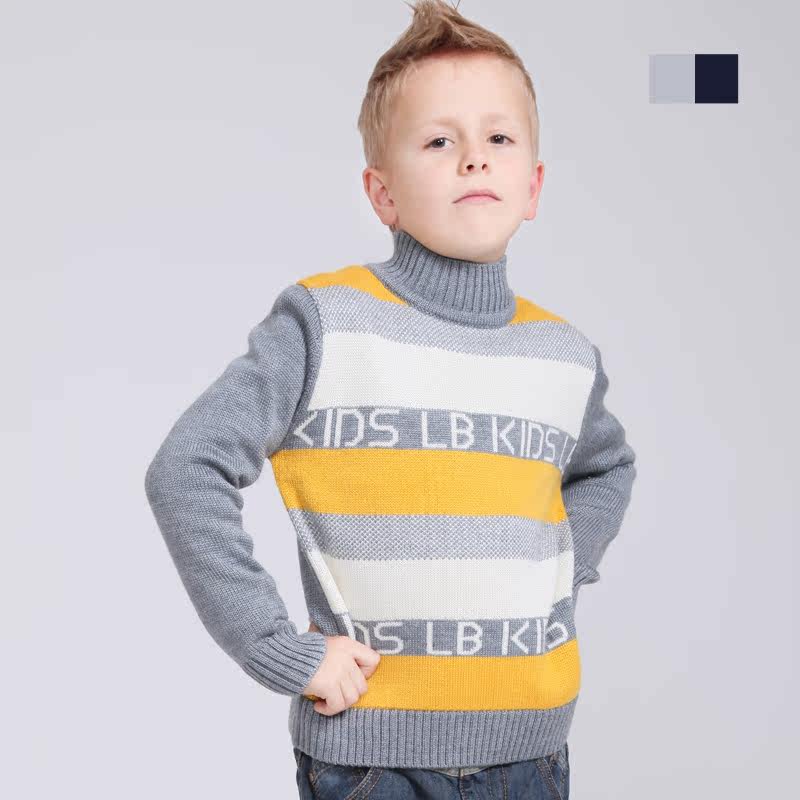 噢啦啦<em>童装男</em>儿童2012新款冬款<em>毛衣</em> 针织保暖