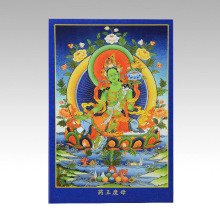 【免费结缘】药王度母唐卡佛像/32开/二十一度母/藏传佛教