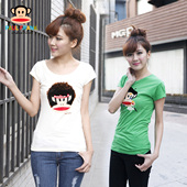 Lynx Fashion mouth monkey authentic short sleeve T-shirt cotton 2012 summer new thin short-sleeve