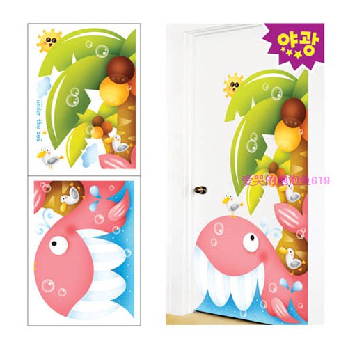 Korean wall stickers Tile stickers Two-sided Glass Stickers children Cartoon kindergarten window Door decorationin the Home accessories , Stickers , Ceramic tile/Glass Sticker category - from Buy2taobao.com to provide professional Taobao agent buy service