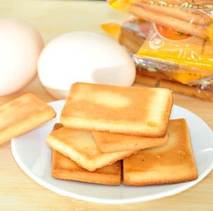  湖北零食特产 会成铁板鸡蛋煎饼饼干比白鹤面包干好吃 250g