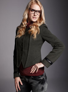 Dream ba Sally women's winter new suit jacket 037311473 military uniform cultivate one's morality