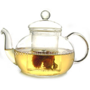 一屋窑玻璃茶壶家用茶具耐热透明花茶壶大号过滤水壶泡茶器泡茶壶