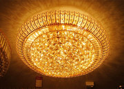 奢华水晶客厅吸顶灯贴片led卧室，餐厅m经典款，直径1米1.2米80cm
