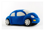 轿车模型汽车公仔毛绒玩具儿童创意玩偶抱枕送男友男孩生日礼