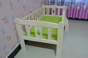 儿童床男孩女孩公主床带护栏创意小床单人床家具小孩床拼接床