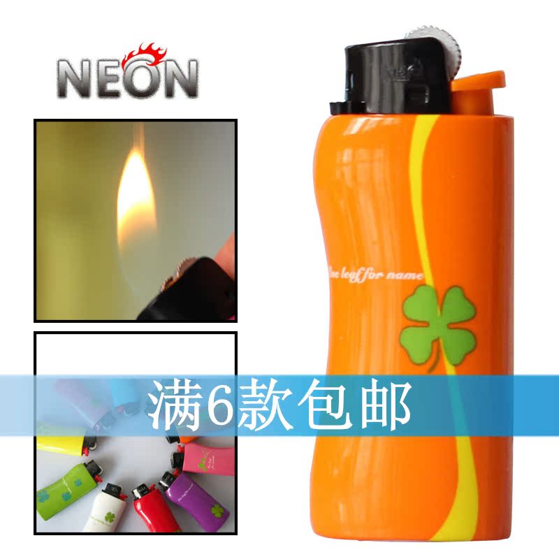 尼奧四葉草 NEON 帶外殼迷妳可愛Q版 充氣砂輪家用普通明火打火機在類目 ZIPPO/瑞士軍刀/眼鏡, 品牌打火機及配件, 其它, 充氣打火機中 - 來自Buy2taobao.com提供專業的淘寶代購服務