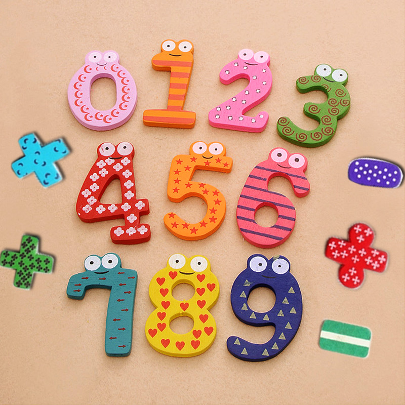 韩国文具 婴幼儿早教玩具 木制大号磁性数字符号磁性贴 冰箱贴|ruв категории Домашний быт, наклейки, холодильник наклейки - от Buy2taobao.com для оказания профессиональной услуги покупки агента Taobao