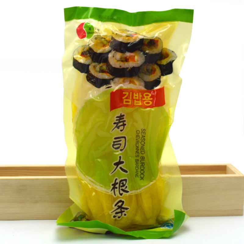 寿司酸萝卜条400g做紫菜包饭海苔专用材料料理食材调味金大根在类目 粮油米面/南北干货/调味品, 调味品/果酱/沙拉, 寿司料理中 - 来自Buy2taobao.com提供专业的淘宝代购服务