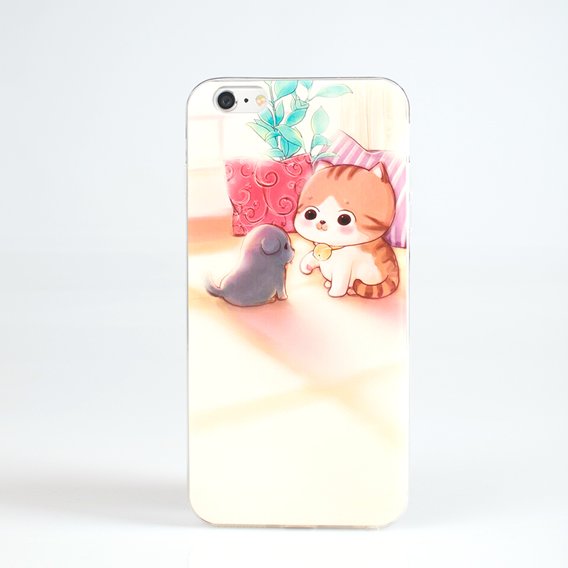 壳动我心 最好的朋友 原创苹果iphone6/plus手机保护软壳 TPU硅胶