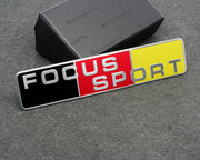 福克斯 改装FOCUS SPORT运动标车贴/车标/铭牌/尾标/超薄铝贴标