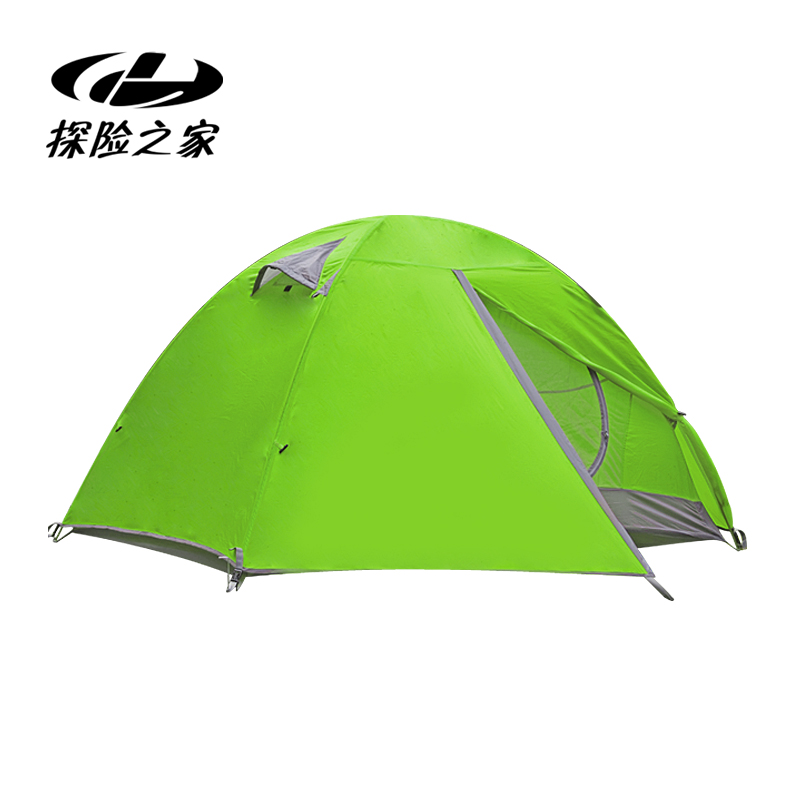 探险之家帐篷双人户外防雨 双层帐蓬 野外露营双开门铝杆帐篷2人在类目 户外/登山/野营/旅行用品, 帐篷/天幕/帐篷配件, 露营/旅游/登山帐篷中 - 来自Buy2taobao.com提供专业的淘宝代购服务