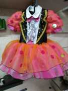 定制儿童蓬蓬纱裙连衣裙娃娃，领假两件连衣裙，儿童舞台表演服装