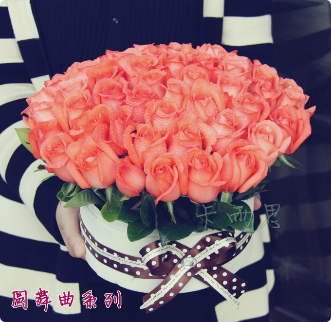 圓舞曲 圓形毛絨高檔禮盒南京鮮花店鮮花速遞送花 聖誕節在類目 鮮花速遞/花卉仿真/綠植園藝, 鮮花速遞(同城)中 - 來自Buy2taobao.com提供專業的淘寶代購服務