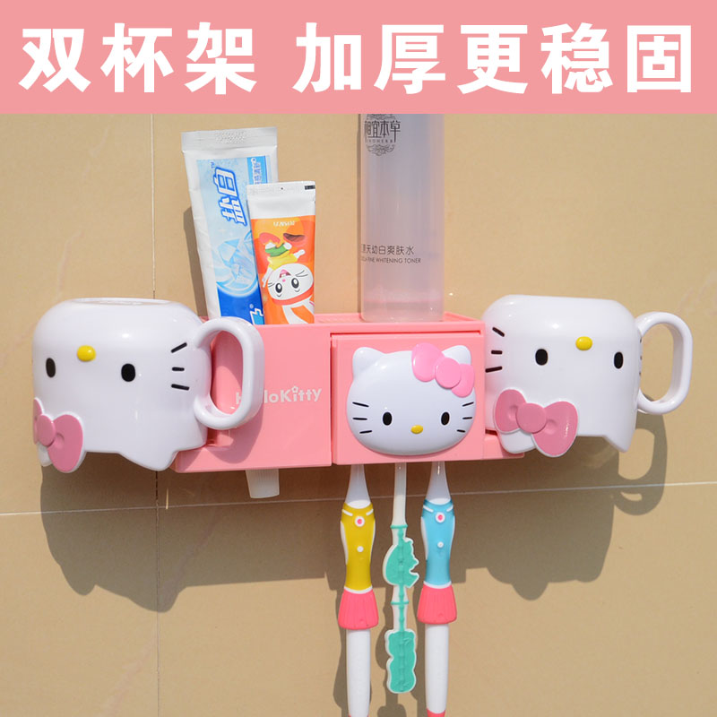 Tumbler holder Couple toothbrush holder sucker originality lovely Cartoon Brushing Cup suitin the Family/Personal Cleaning Tools , Sanitary appliances/Bathroom accessories , Toothbrush holder/Teeth bench category - from Buy2taobao.com to provide professional Taobao agent buy service