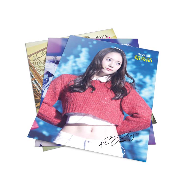 郑秀晶个人海报 FX 周边 韩国美少女 krystal 滚