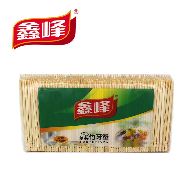 鑫峰 天然卫生环保竹制单头牙签尖细酒店饭店家用餐厅约850支2996在类目 家庭/个人清洁工具, 个人洗护清洁用具, 牙签中 - 来自Buy2taobao.com提供专业的淘宝代购服务