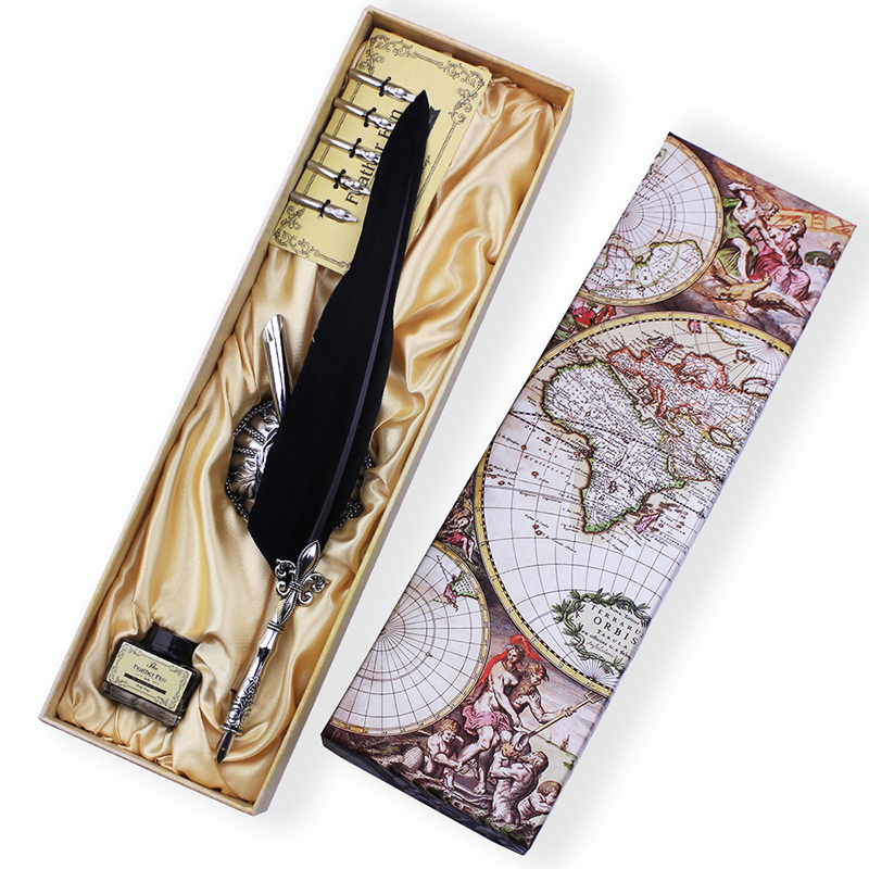 European style Vintage quill pen Harry Potter Dip pen Gift Set A birthday present Goosein the Electronic Dictionary/Electronic paper book/Stationery , Pens/Writing Tools , Pen category - from Buy2taobao.com to provide professional Taobao agent buy service